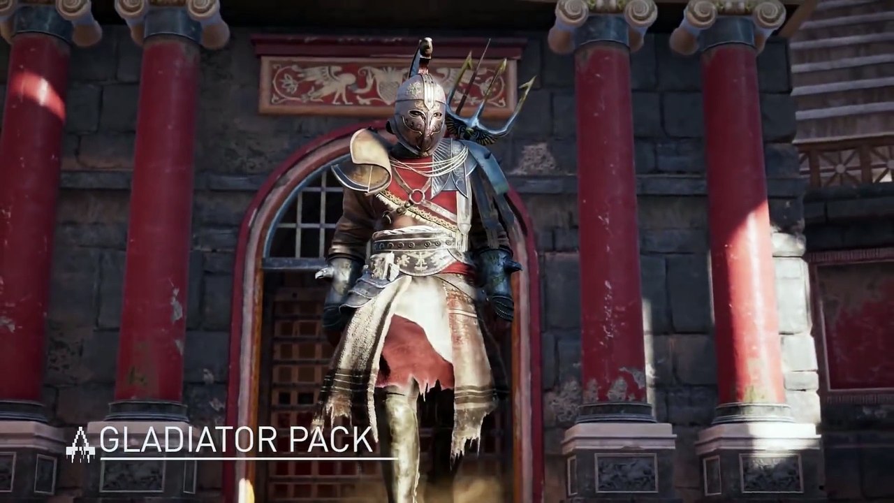 Assassin's Creed Origins Official Gladiator Gear Pack Trailer-Md8MT-BhRjA
