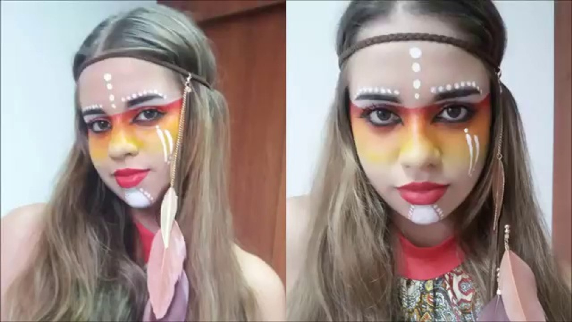 Minúsculo Ciudad perderse Facil Maquillaje para Halloween India - Halloween Makeup Indian - Belleza  sin Limites - Vídeo Dailymotion