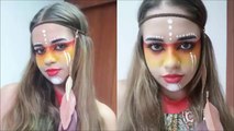 Facil Maquillaje para Halloween India - Halloween Makeup Indian - Belleza sin Limites