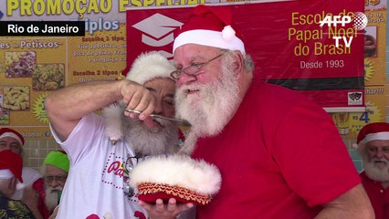 Time for Brazilian Santas to shave their beards