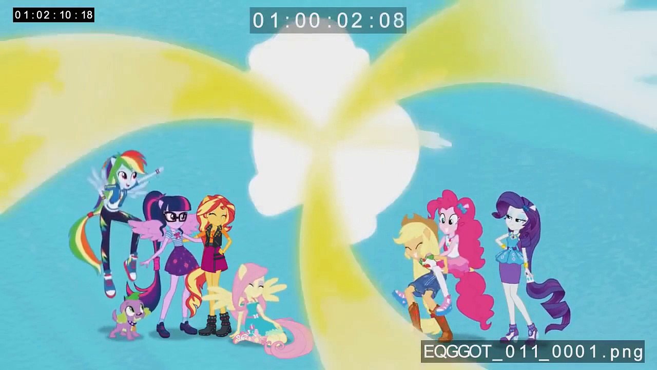 [sub español] EQUESTRIA GIRLS Mini Series Out Takes (leak short)