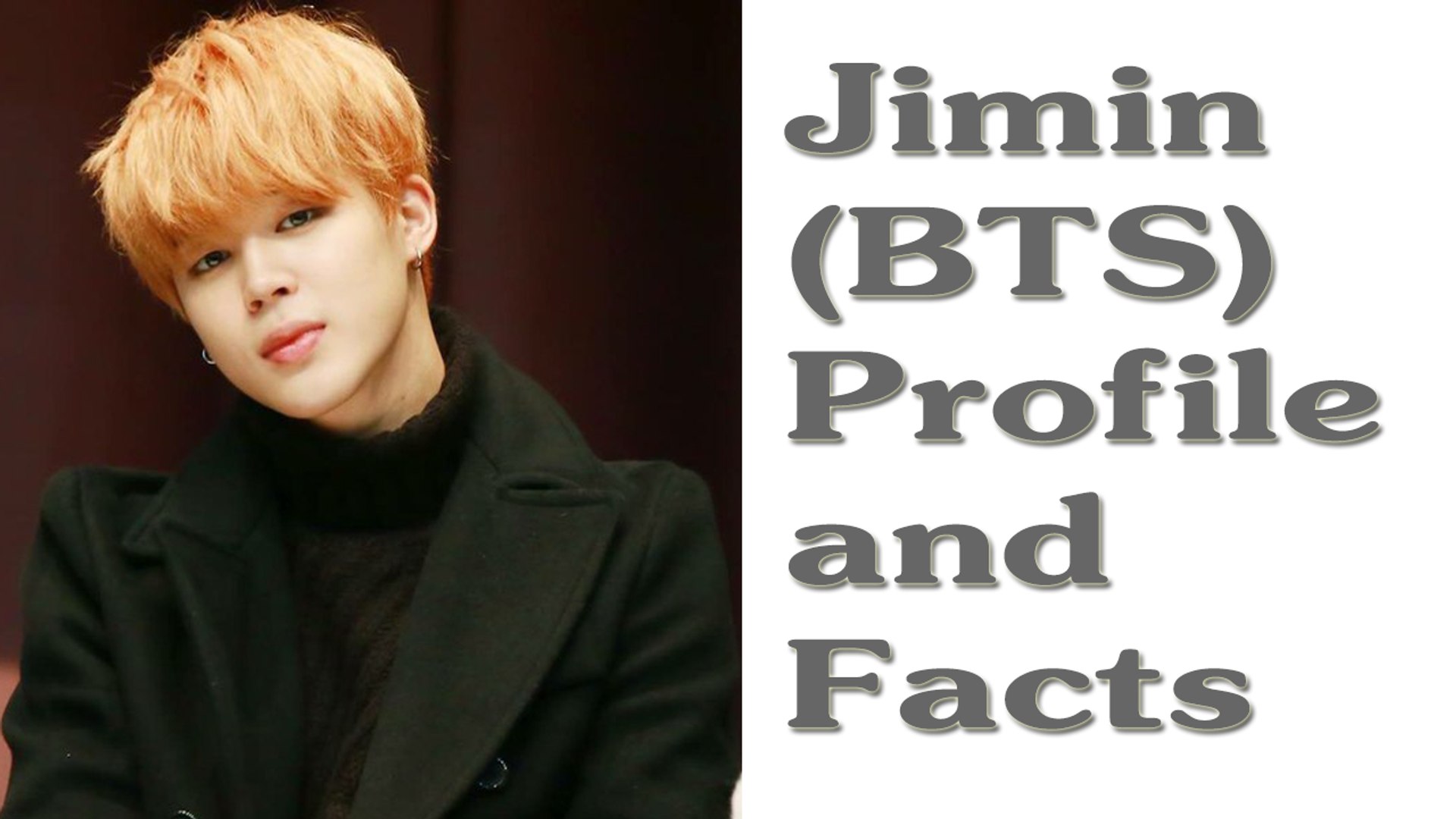 ⁣BTS Jimin Profile and Facts | KPOP Bts