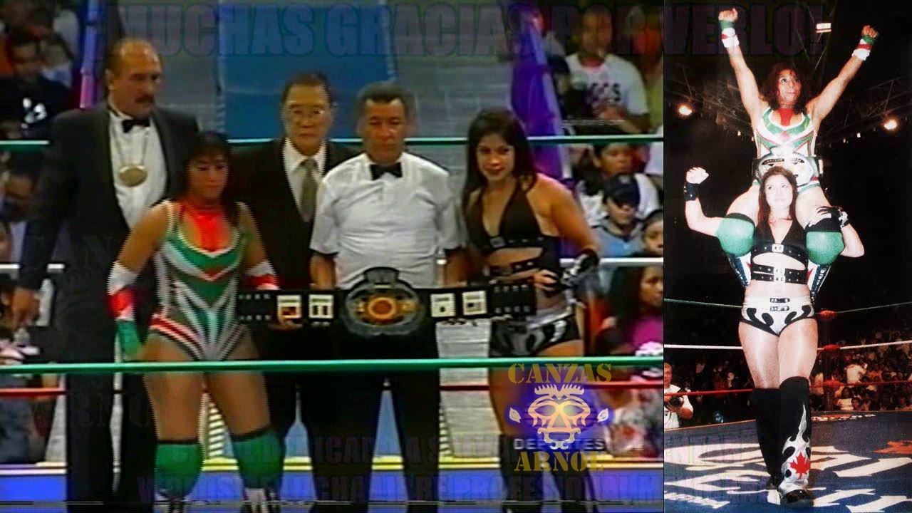 Dark Angel "Sarah Stock" vs Marcela for the vacant CMLL World Women's Championship | CMLL 72 Aniversario