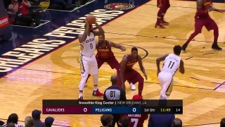 DeMarcus Cousins Racks Up A Triple Double Against The Cleveland Cavaliers (29 pts, 12 rebs, 10 ast)