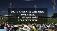 South Africa vs Zimbabwe, 4-day pink ball Test, Day 1 at Port Elizabeth-- HIGHLIGHTS AS IT HAPPENED