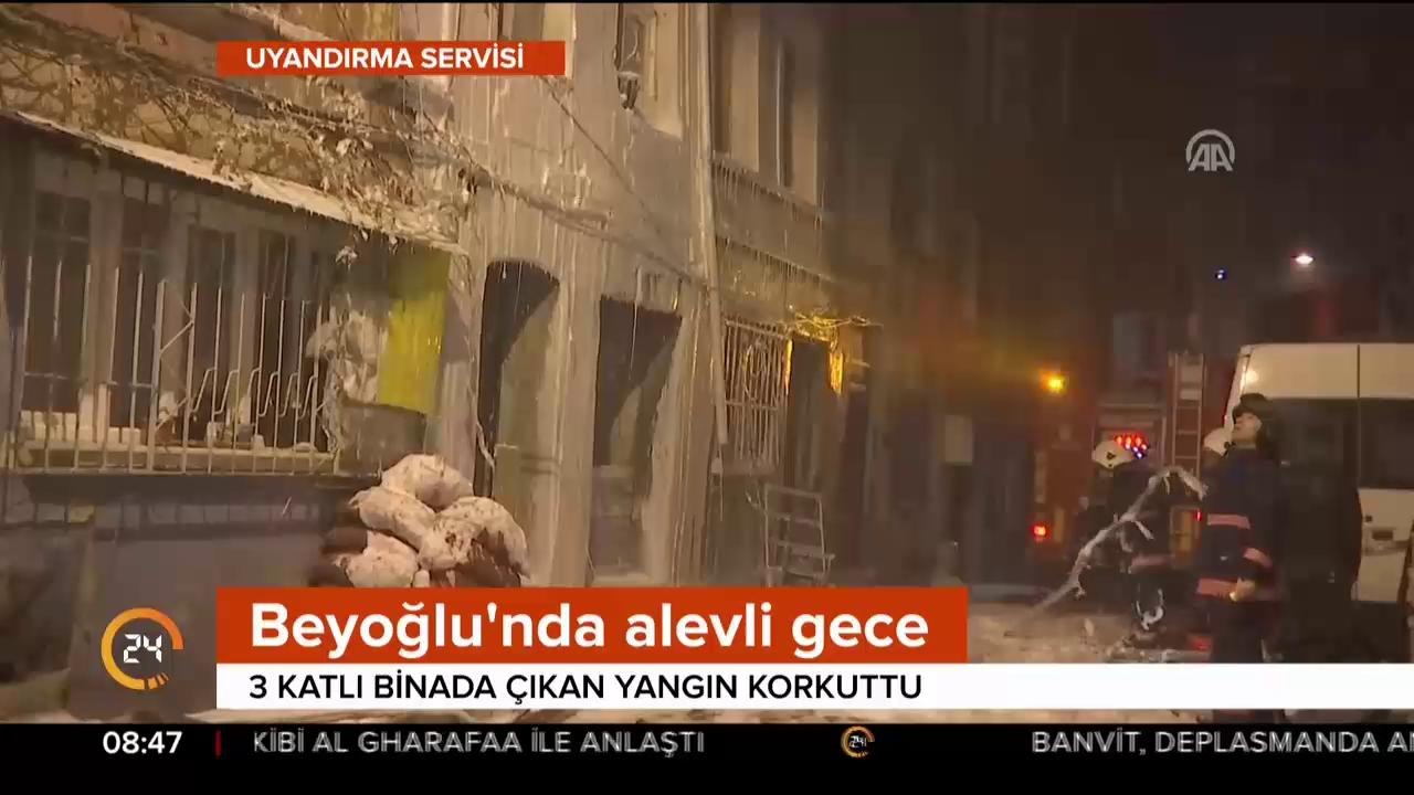 Yangın korkuttu