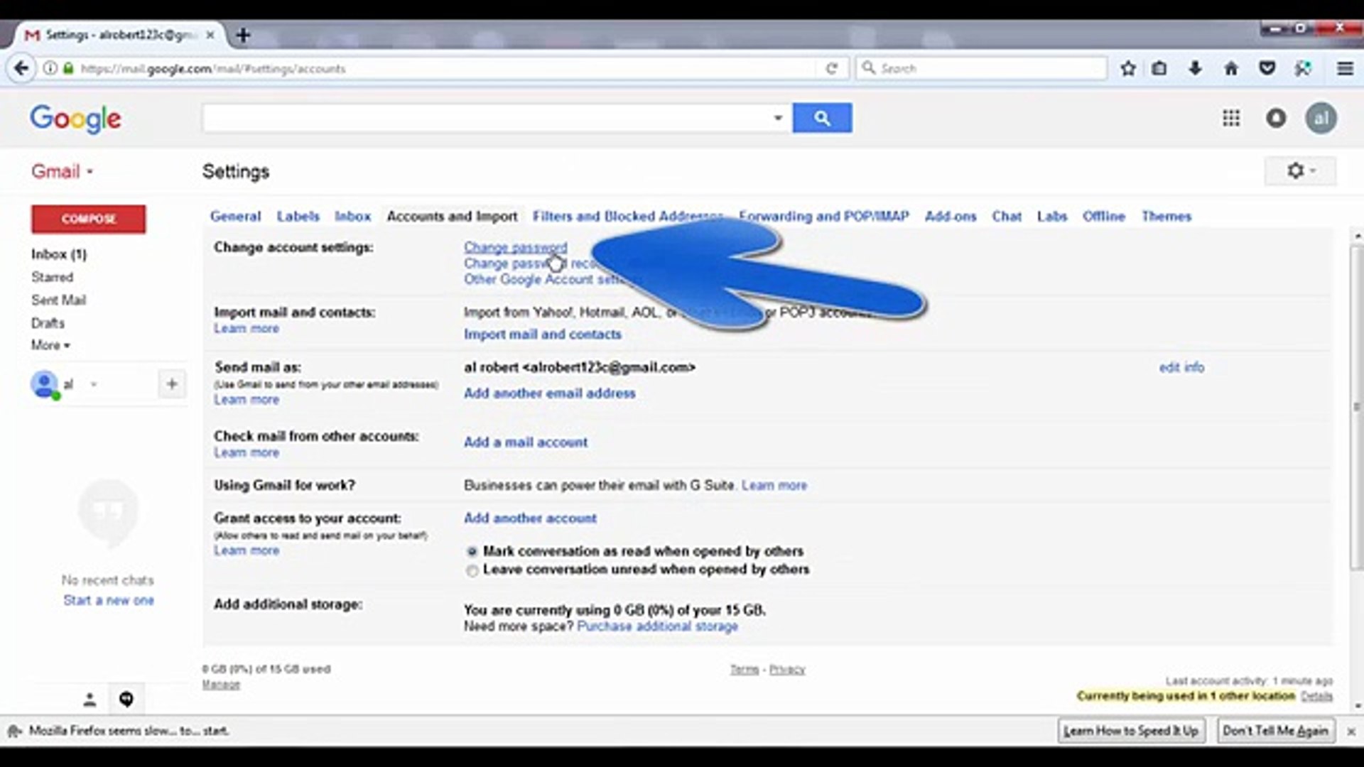 How to change password of gmail account in 1 min l Change gmail password quickly