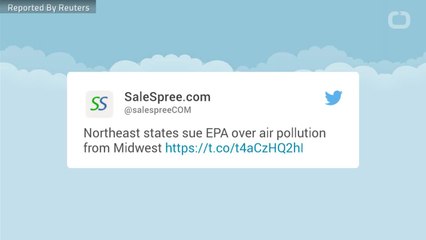 Northeast States Sue EPA Over Air Pollution From Midwest