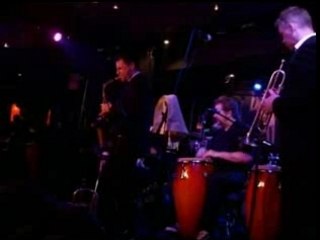 solo saxo -- Concert de new cool collective --