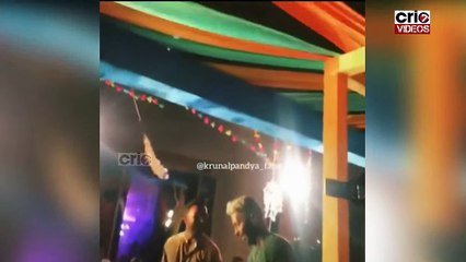 Hardik Pandya & Krunal Pandya Crazy Dance at Wedding Reception