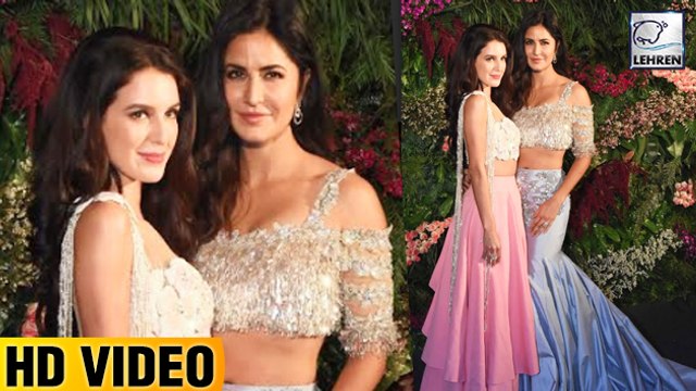 Katrina Kaif Sizzles With Sister Isabelle At Virat Anushka's Reception