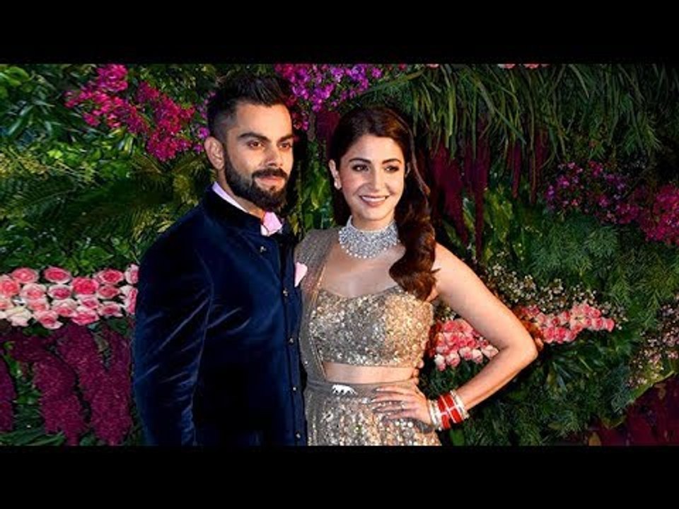 Virat Kohli And Anushka Sharma's Grand Entry At Their Reception In Mumbai