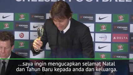 "Jika Kami Menang Atas Stoke, Kita Bisa Melakukannya Lagi" - Conte Ajak Bersulang Para Jurnalis