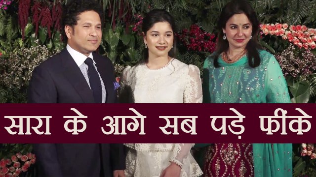 Virat Kohli - Anushka Sharma के Mumbai Reception पर दिखा Sara Tendulkar का जलवा | वनइंडिया हिंदी