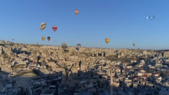 Kapadokya'da Son Yılların Balon Uçuş Rekoru Kırıldı