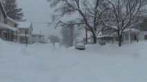 US town buried under snow