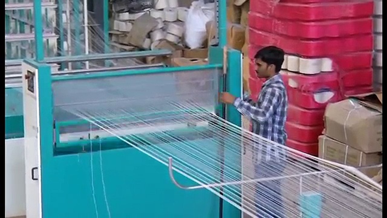 Rope Indigo Dyeing - Ball Warping Machine (Prism Textile Machinery Pvt. Ltd.)