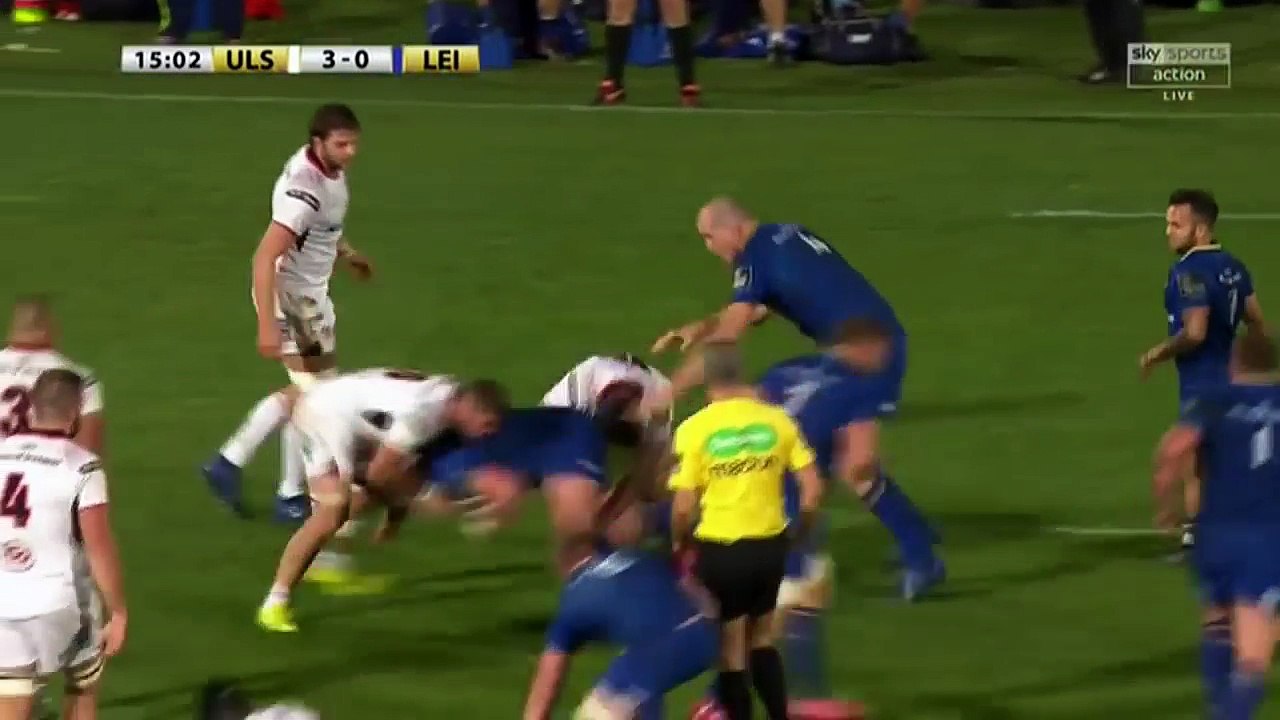 Jordan Larmour punit la défense de l'Ulster