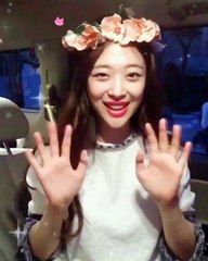 설리 인사 영상 Sulli Greetings