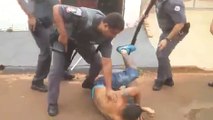 Une arrestation musclée au brésil