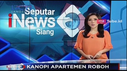 Kanopi Apartemen Roboh, 3 Pekerja Tewas