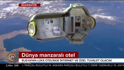 Dünya manzaralı otel