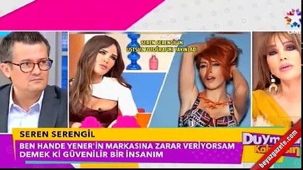 Seren Serengil'den Hande Yener'e yanıt İzle