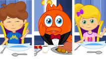 Sevimli Dostlar Yemek Masasında çocuk şarkısı çizgi film bebek şarkıları dinle