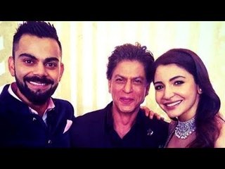 Shah Rukh Khan's Cute Moments With Virat And Anushka