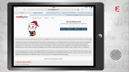 La tendance du Secret Santa aux États-Unis...