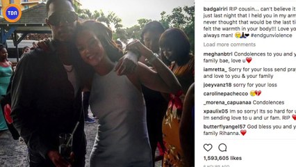 Rihanna en deuil : son cousin a été abattu violemment !