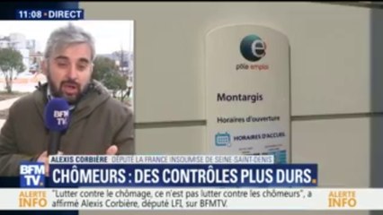 Durcissement du contrôle des chômeurs: "Le seul but, c’est de rayer des gens", d’après Corbière