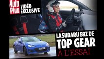 La Subaru BRZ et le nouveau circuit de Top Gear France à l'essai