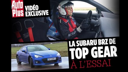 La Subaru BRZ et le nouveau circuit de Top Gear France à l'essai