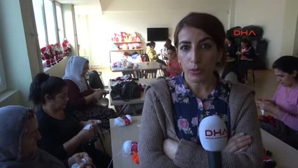 Tunceli-Hozat'ta 40 Kadın Organik Oyuncak Bebekler Üretiyor