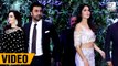 Ranbir Kapoor And Katrina Kaif IGNORE Each Other | Virushka Reception