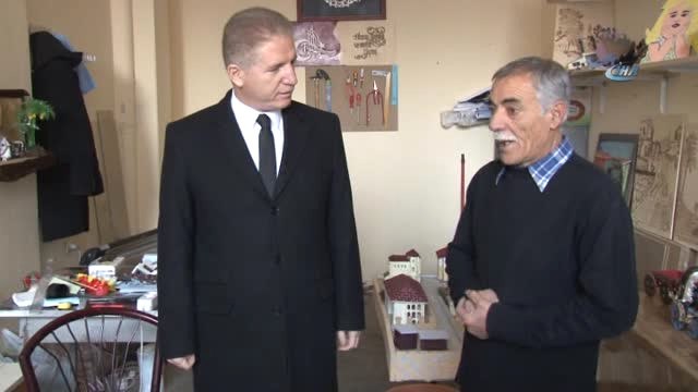 Vali Gül'den Atık Malzemeleri Sanata Dönüştüren Ustaya Ziyaret