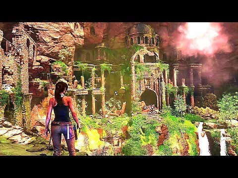 RISE OF THE TOMB RAIDER - XBOX ONE X Gameplay