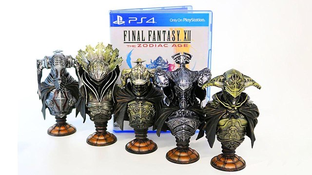 FINAL FANTASY XII The Zodiac Age : notre UNBOXING des bustes des 5 Juges !