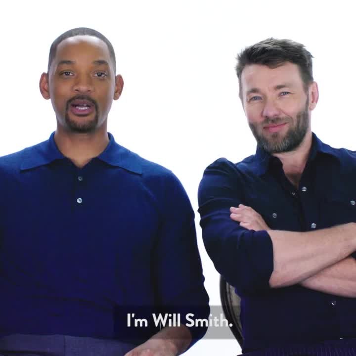 Will Smith and Joel Edgerton Autocomplete Interview