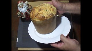 Panettone salgado de calabresa