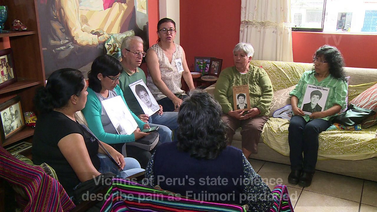 Victims of Peru state violence tell of pain as Fujimori pardoned