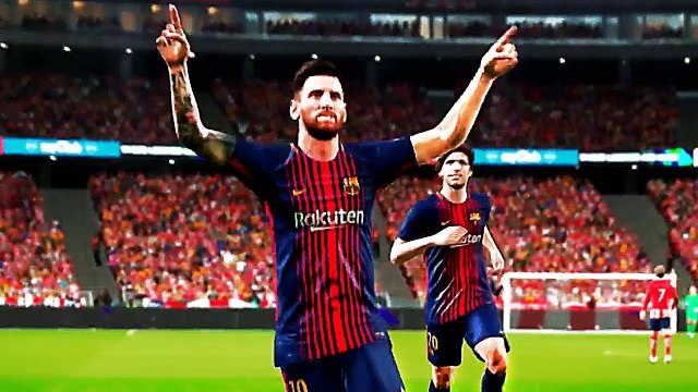 PES 2018 Gameplay + Legends Trailer