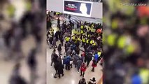 Riot breaks out at Stratford's Westfield shopping centre
