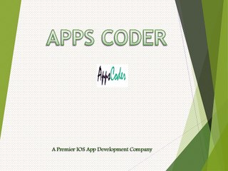 AppsCoder is one of the best IOS App Development Company in Kolkata