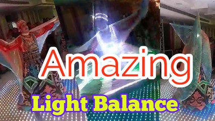 Amazing light Show # Light Balance # Show Man Buzzer Got Talent & Light Man $ आंखों पर यकीन नही होगा ये लाइट वाला डांस देख के।