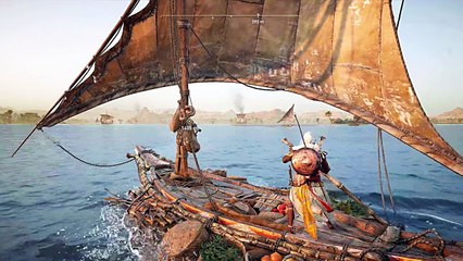 ASSASSIN'S CREED ORIGINS : "Visite de la Ville + balade en bateau" - Notre Gameplay à la cool