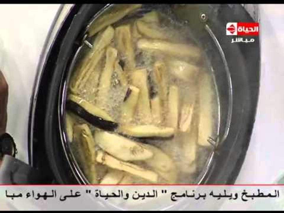 برنامج المطبخ - مكرونه بالمسقعه الصيني - الشيف يسري خميس - Al-matbkh