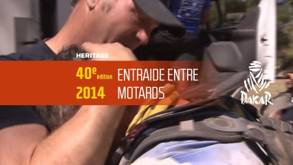 40ème édition - N°35 - 2014 : entraide entre motards - Dakar 2018