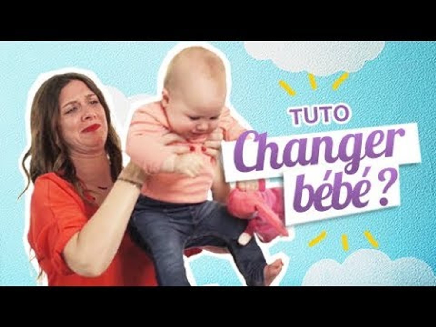 TUTO : Comment changer la couche d'un Bébé - Vidéo Dailymotion